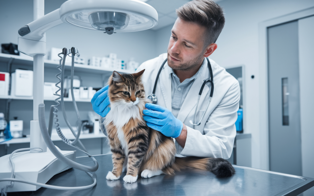 Chat qui fait pipi partout dans la maison, causes du marquage urinaire et solutions pour y remédier.