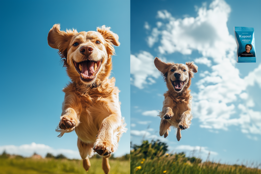 kaopectate pour chien : Propriétaire préoccupé avec un chien malade, entouré de médicaments, explorant l'utilisation de kaopectate pour chien.